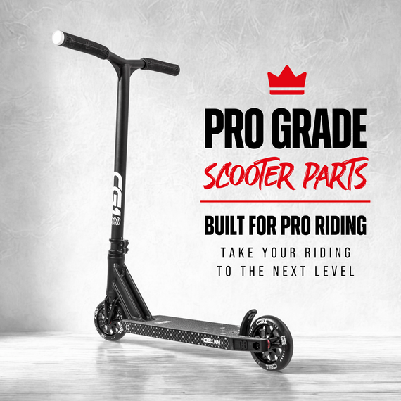 Trotinetă de Freestyle CORE CG1 Mini Complete Stunt Scooter Negru, înălțime 77 cm