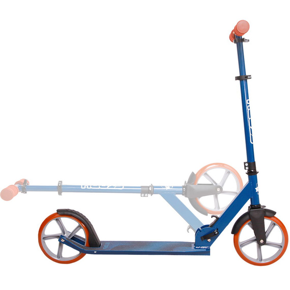 Scuter de transport cu roți mari Story Urban GO! Albastru marin