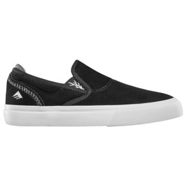 EMERICA Wine G6 Slip-On X Kevin Baekkel Pantofi alb-negru