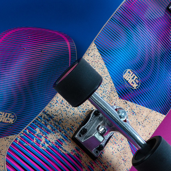 Placă Surfskate Cutback - Purple Haze 29"