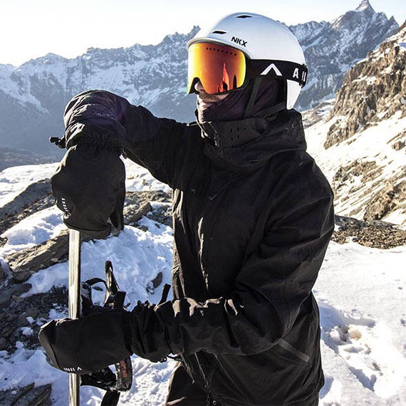 NKX Nomad Snow Helmet White M