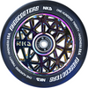 Roată pentru scuter NKD Black Widow albastru și curcubeu 120 mm