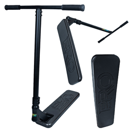 NKD Pro Trampoline performanță Scooter negru wys. 85 cm