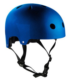 Skateboarding Scooter Rollerblading Helmet SFR Essentials Helmet Gloss Metallic Blue