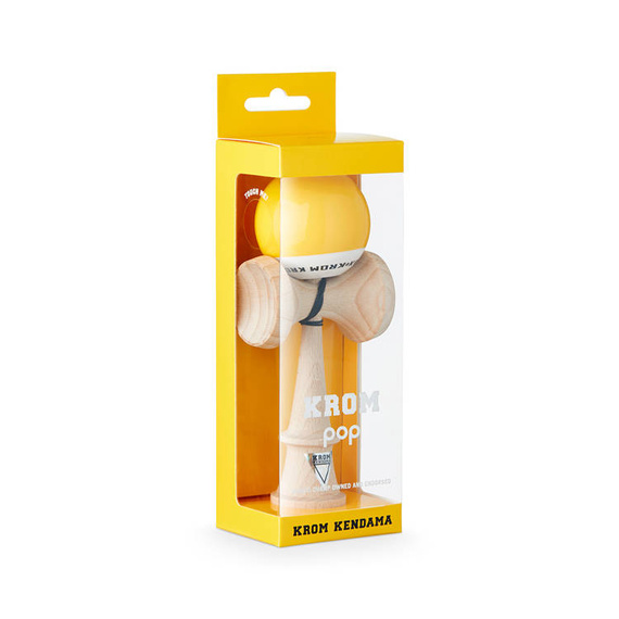 Kendama Krom POP LOL Galben