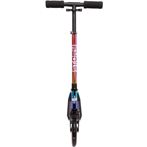 Scuter de transport cu roți mari Story Urban GO! LED Neochrome strălucitor