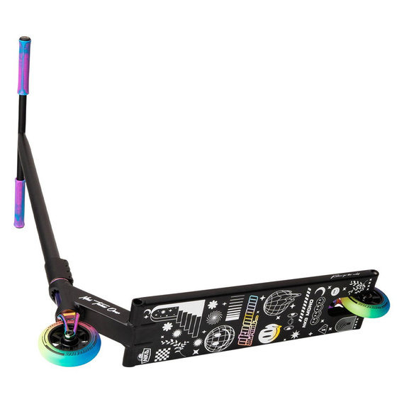 Scuter de performanță NKD Mono Black & Rainbow wys. 89 cm