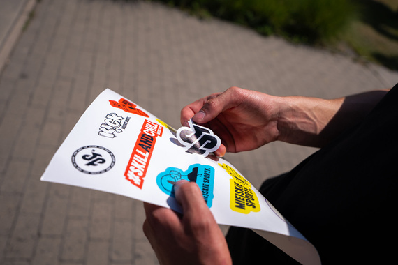 Urban Sports Sticker Pack Sheet A4 - 2 buc. (versiunile A și B)