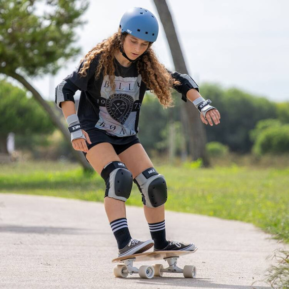 Cască de skateboarding NKX Brain Saver Navy