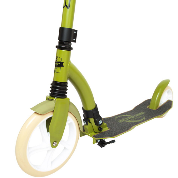 Scuter de transport urban cu suspensie frontală Story Retro Ride Green
