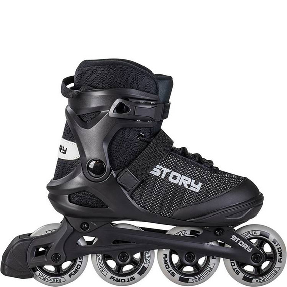 Patine universale în linie STORY Vision Negru