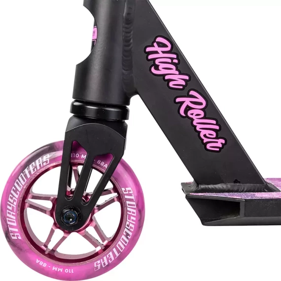 Story High Roller Scooter de performanță roz Wys. 84 cm