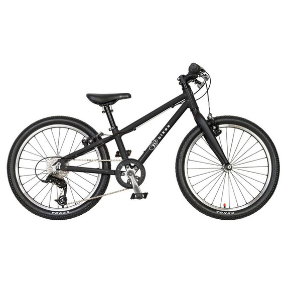 Superlekki rower dla dzieci KUbikes 20L Czarny