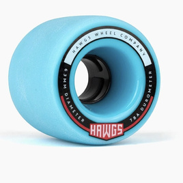 Hawgs Fatty albastru 63 mm 78A roți Longboard