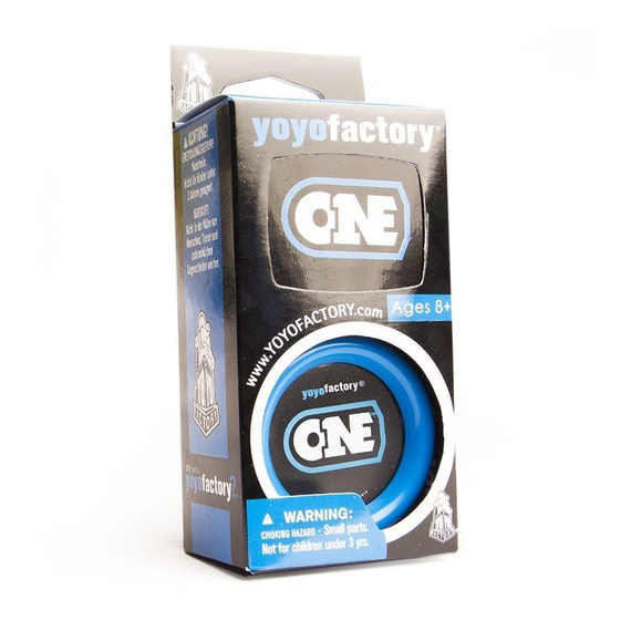 Yoyo pentru începători 2 rulmenți YoYoFactory ONE Albastru