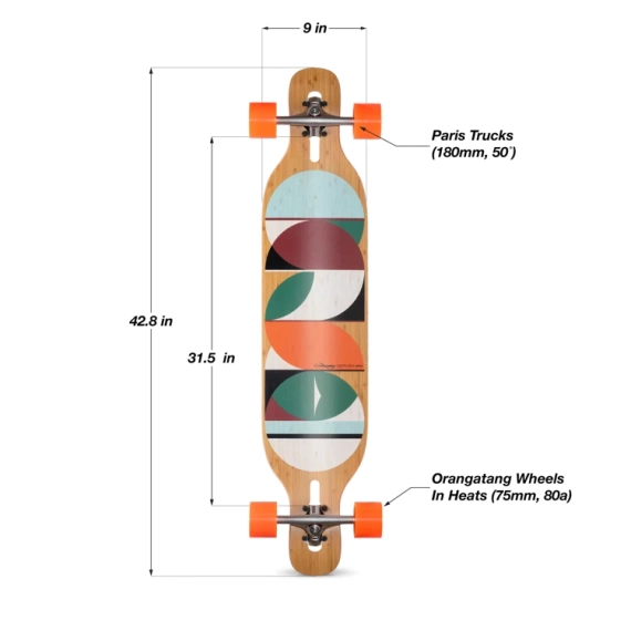 Longboard Loaded Dervish Sama 42.8" Flex 1
