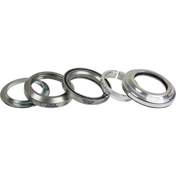 Tilt integrat Scooter căști de argint 1 1/8 "