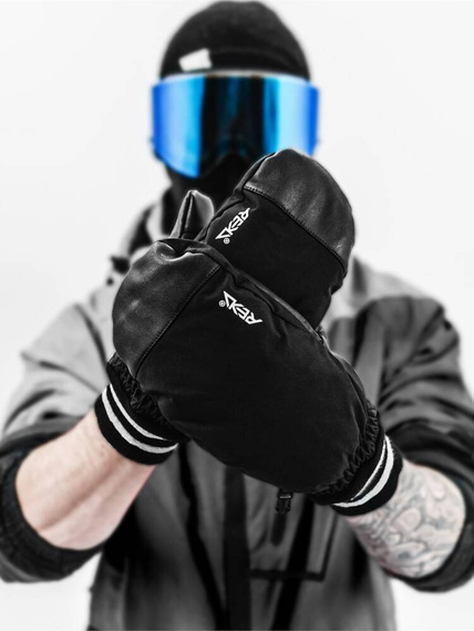 REKD Icon Under Cuff Snow Mitts Negru