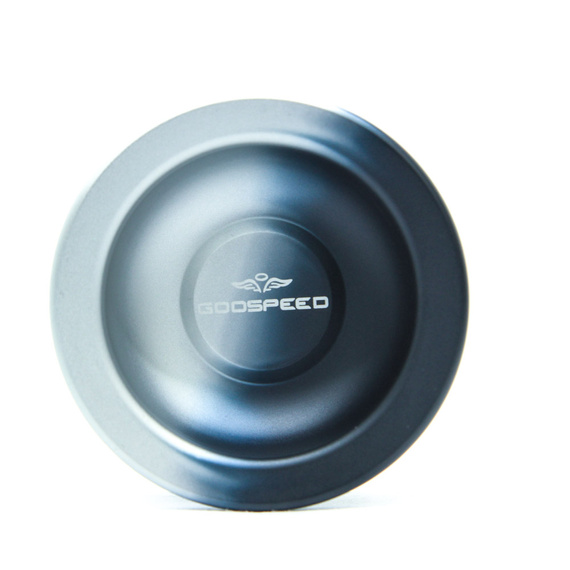 Yoyo metalic pentru avansat YoYoFactory Godspeed Black Silver