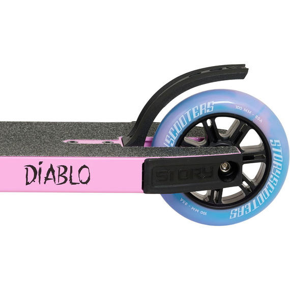 Story Diablo Performance Scooter Albastru Roz High. 78 cm