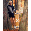 Longboard pentru dans NKX Vegas alb 116 cm