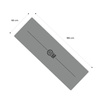 Happy Yoga mat TPE 6mm ECO antiderapant gri XL