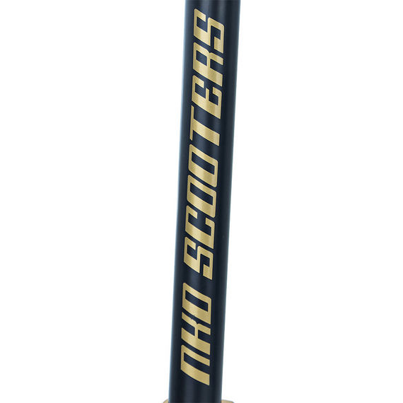 Performanță Scuter stradal ușor NKD GAS negru și aur wys. 85 cm