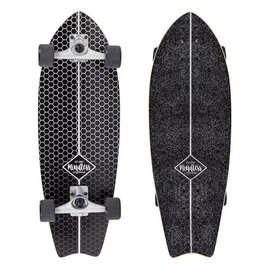 Mindless Surf Skate Fish Tail negru 29.5 "bord