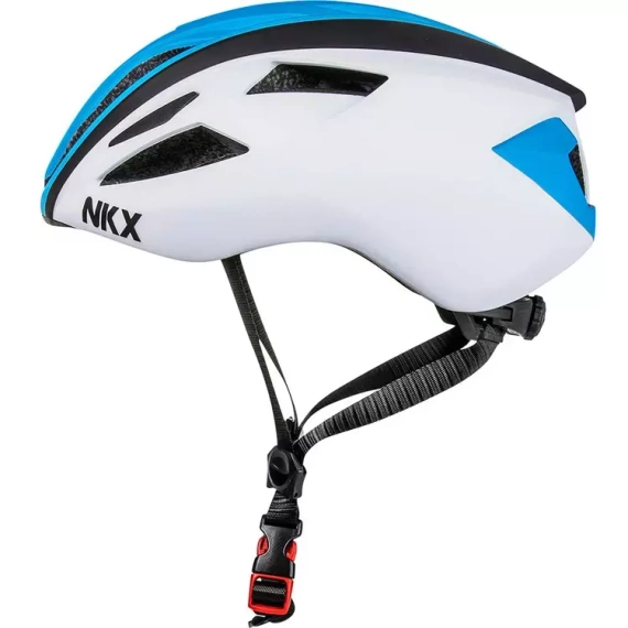 NKX Urban Bike Helmet alb/albastru L/XL