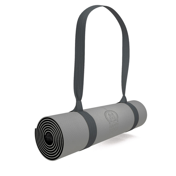 Happy Yoga mat TPE 6mm ECO antiderapant gri XL