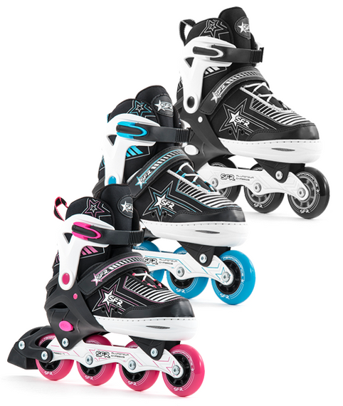 Patine cu rotile reglabile SFR Pulsar Pink S inline