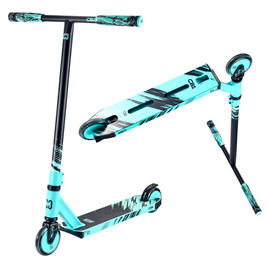 Trotinetă Trick CORE CB1 Complete Stunt Scooter Turcoaz-Negru înălț. 79 cm
