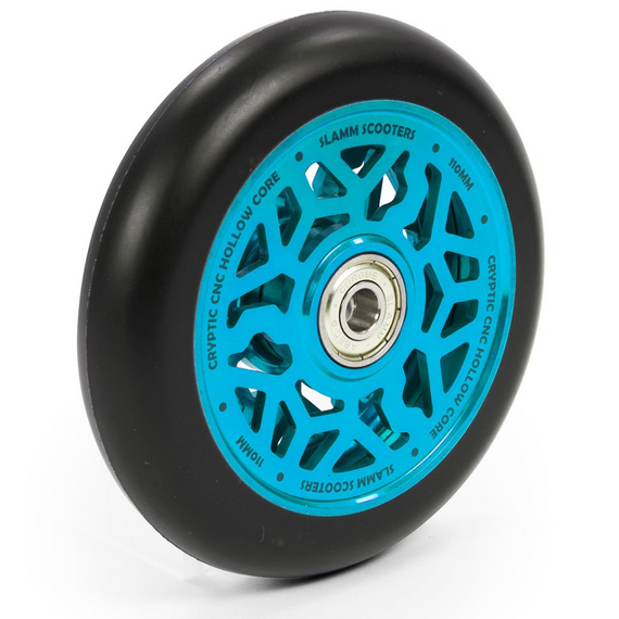 SLAMM Cryptic Hollow Core albastru 110mm roată de scuter