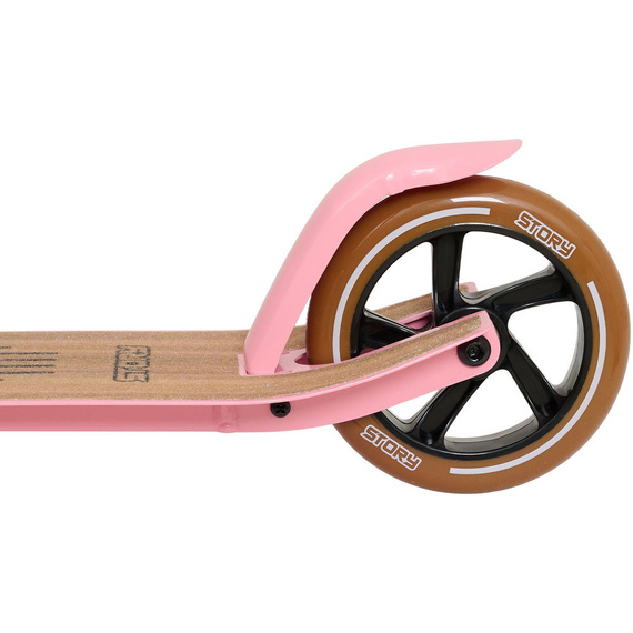 Scuter de transport urban pentru copii și adolescenți Story Wild Kids Pink wys. 73-85 cm
