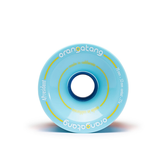 Orangatang 4President Longboard Roți albastru 70mm 77A