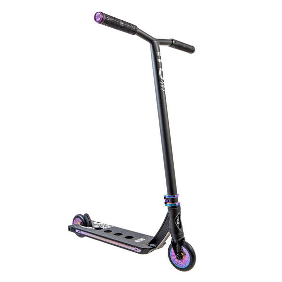 Trotinetă Freestyle CORE CL1 Complete Stunt Scooter Negru-Neochrome înălțime 85 cm