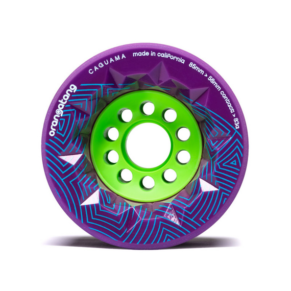 Orangatang Caguama Longboard roți violet 85mm 83A