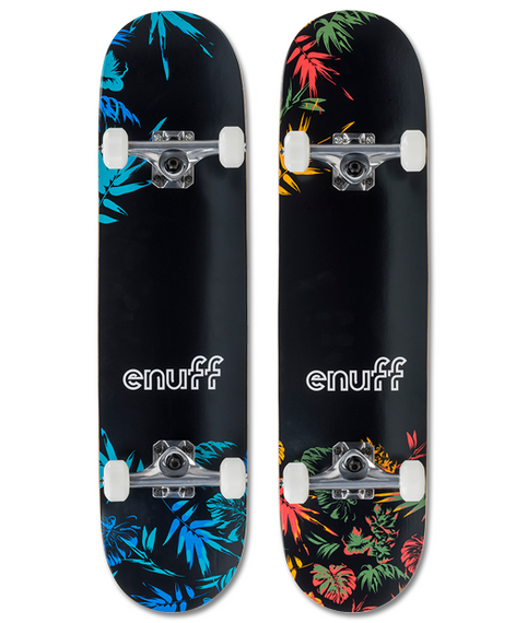 ENUFF FLORAL Skateboard complet Portocaliu 7.75"