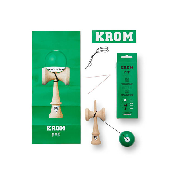 Kendama Krom POP LOL Verde