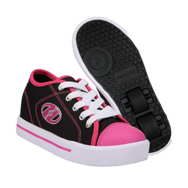 Pantofi Heelys Classic X2 negru/alb/roz