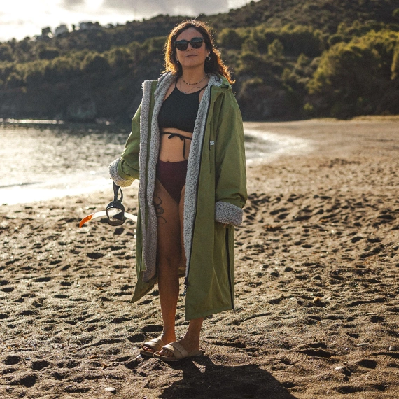 Poncho Poncho Jachetă Story Change Robe Albastru