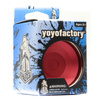 Yoyo metalic pentru avansat YoYoFactory BiMetal Red
