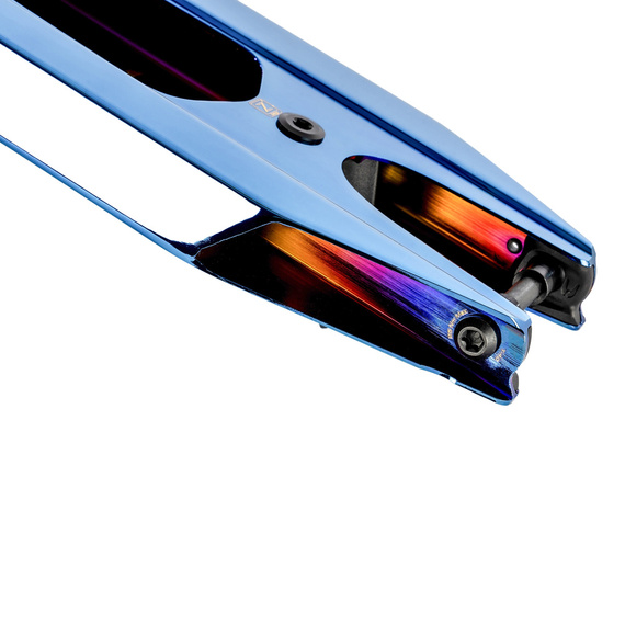 Platformă pentru Ethic Pro Scooter Deck Pandemonium V2 460 mm Blue Chromed