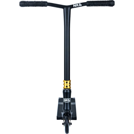 NKD Rally V4 XS Scooter de performanță negru și auriu wys. 73 cm