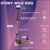 Story Wild Kids Neo LED scuter de transport wys. 73-85 cm