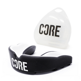 Apărător bucal CORE Protection Mouth Guard Gum Shield Negru