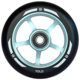 Union Yolo Pro Scooter Roată negru/albastru 100 mm