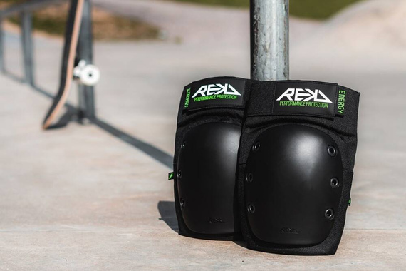 REKD Energy Ramp Genunchiere L Negru