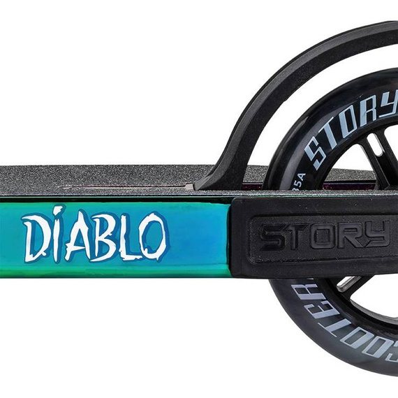 Story Diablo Rainbow Scooter de înaltă performanță. 78 cm