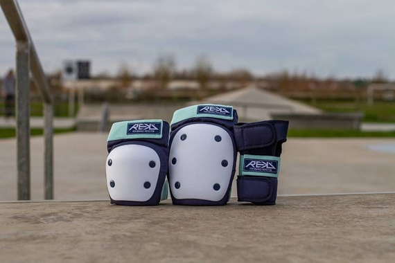 REKD Protectors Heavy Duty Triple Pad Set Blue Mint